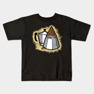 Espresso in the Moka Kids T-Shirt